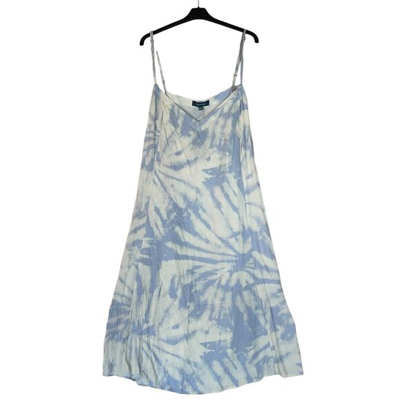 Modcloth Slip Dress Tie Dye Plus Size Fit & Flare - Picture 1 of 8